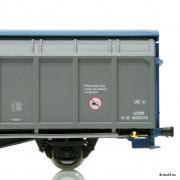 Wagon towarowy z przesuwanymi ścianami Hbbillns (EKA-Model Roco 356192/1 67032)