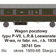 Wagon pocztowy Gm (TMF 561402)