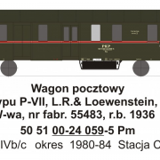 Wagon pocztowy Pm (TMF 561401)