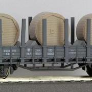 Wagon platforma z kłonicami Pdk 31 (Roco 56019)