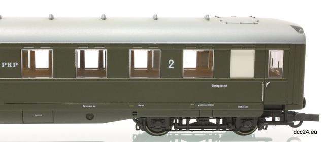 Wagon osobowy 2 kl Bhxz (Parowozik Marklin 43238 M/20406)